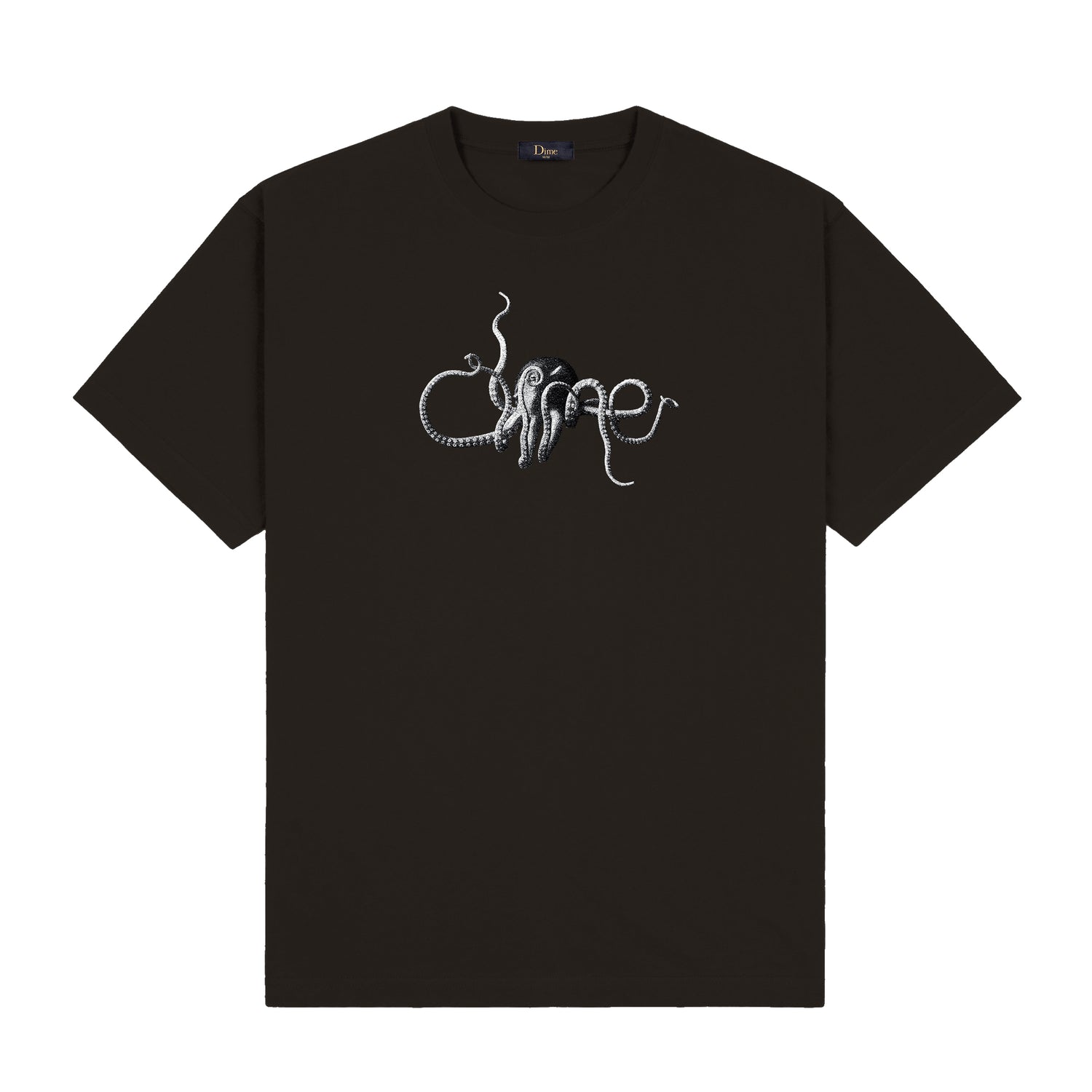 Octopus Tee, Vintage Black