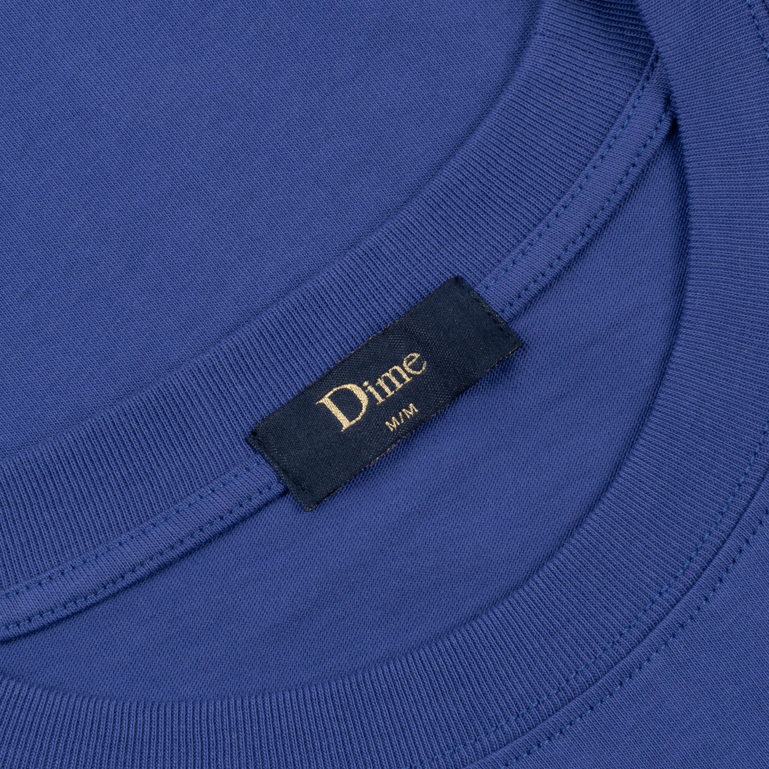 Icy Cursive Tee, Indigo