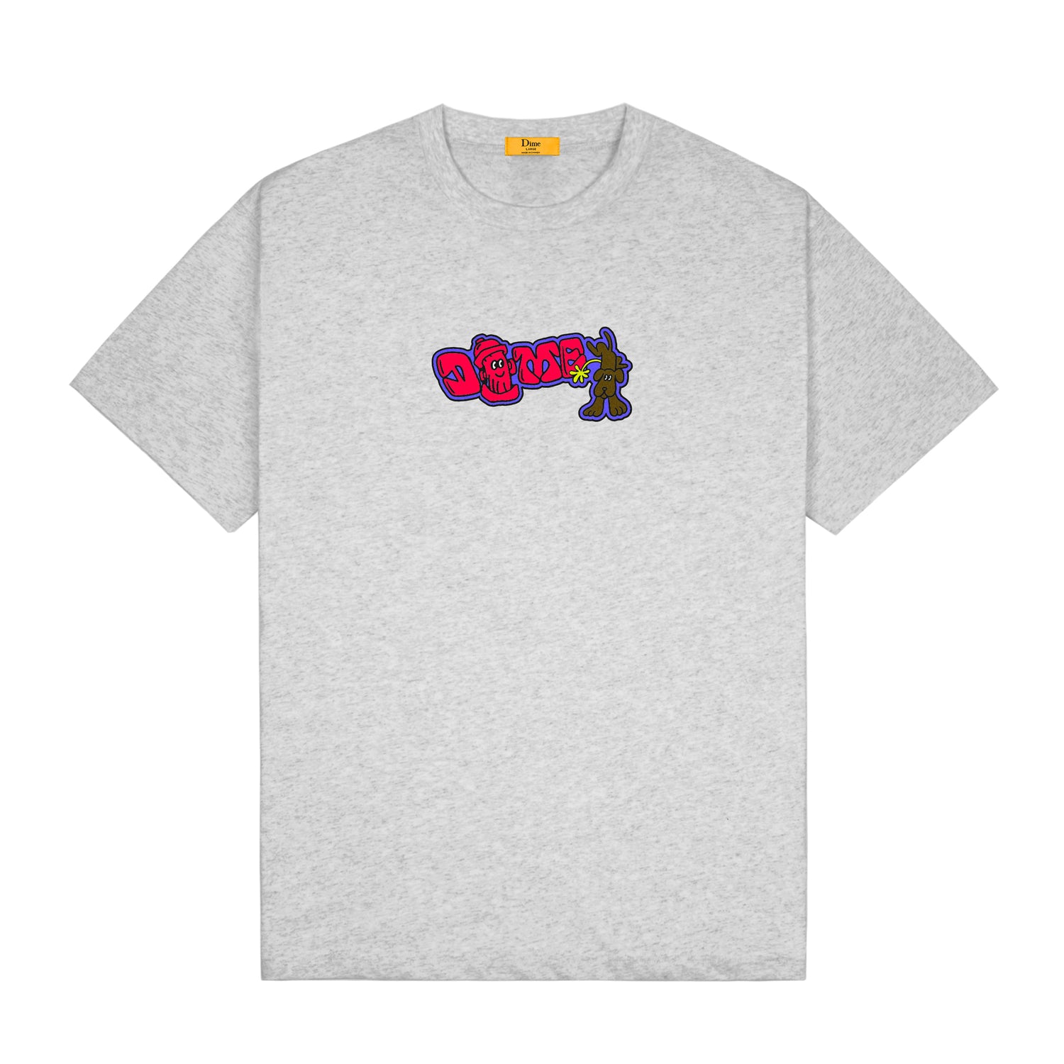 Walk Tee, Heather Grey
