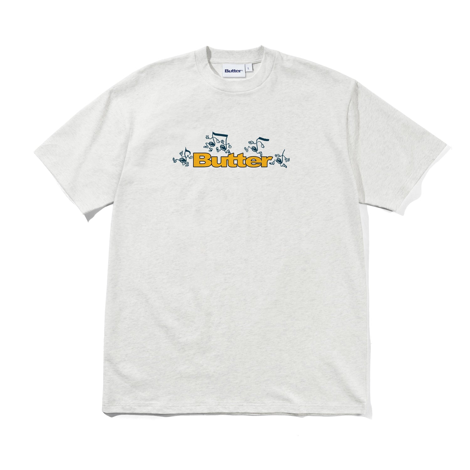 Tempo Logo Tee, Ash