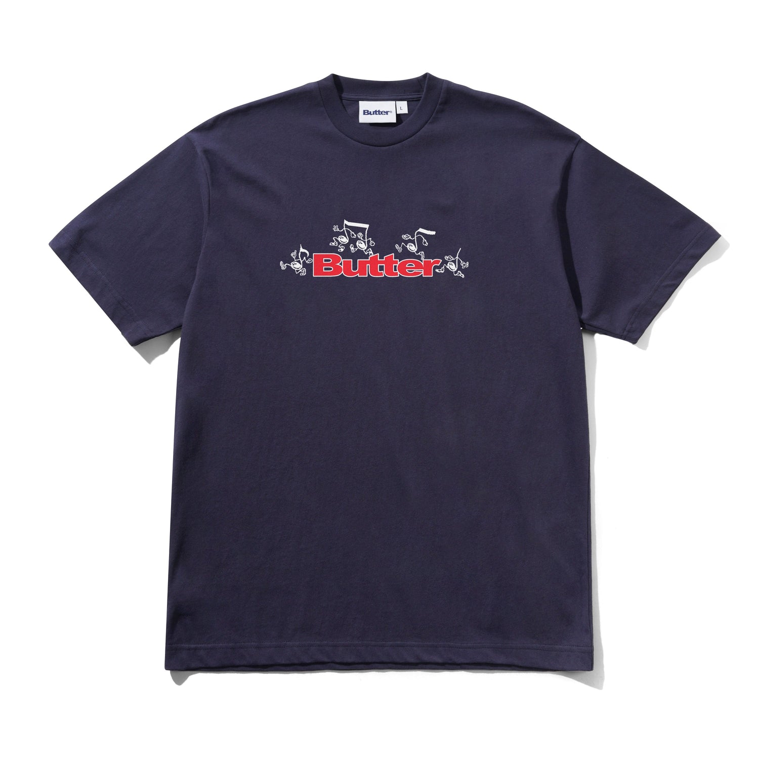 Tempo Logo Tee, Navy