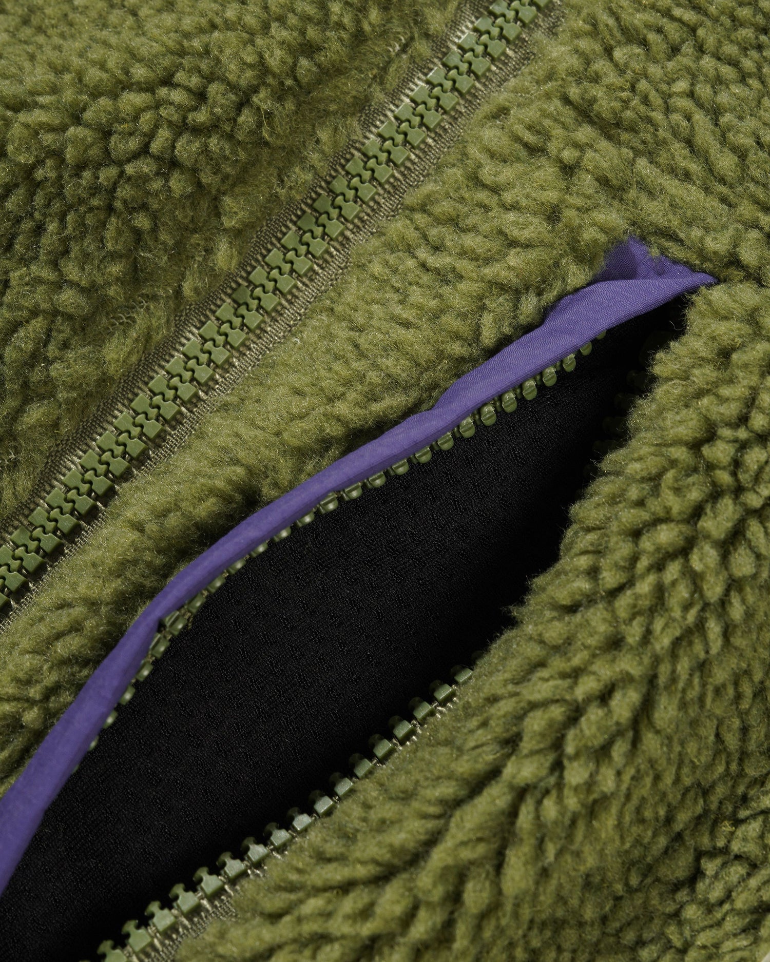 Terrain Highpile Jacket, Moss