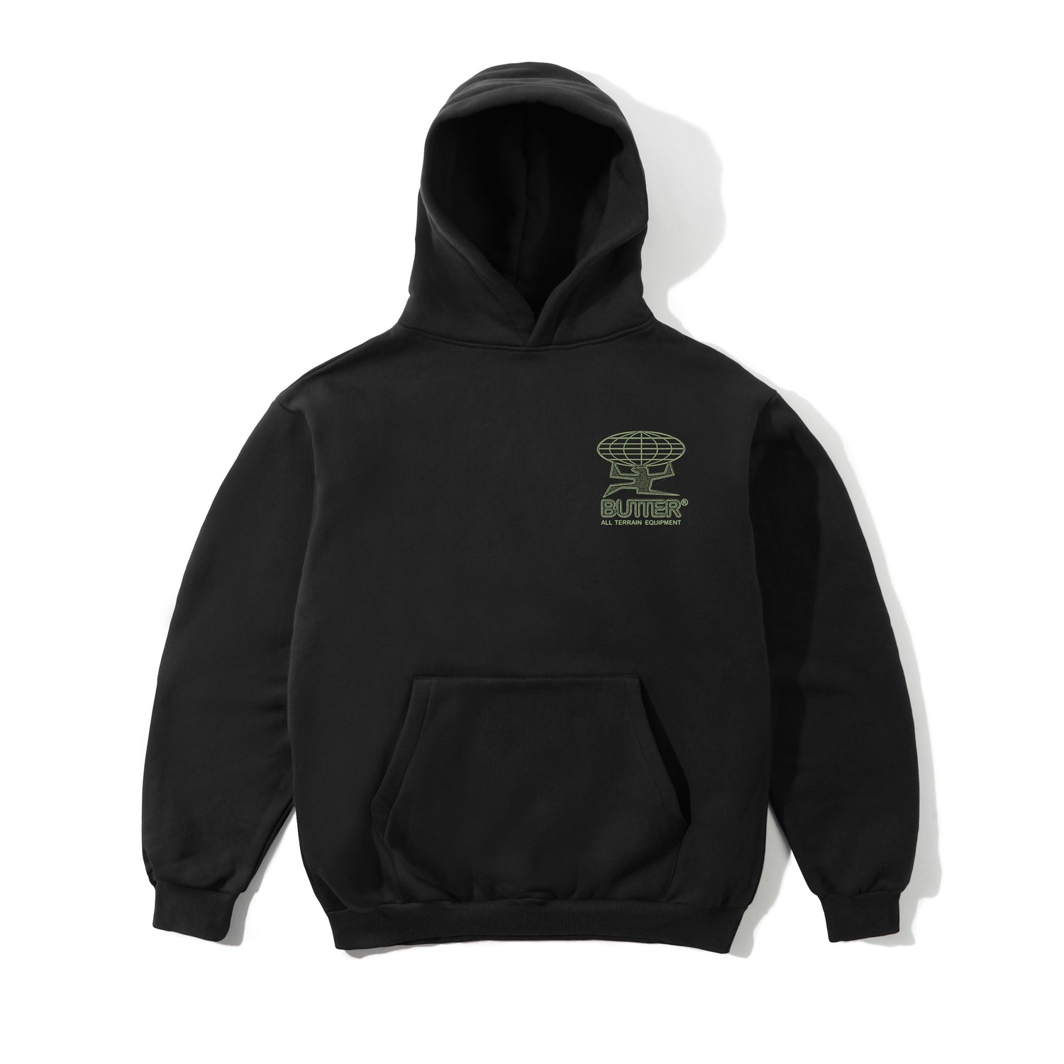 Terrain Pullover Hood, Black