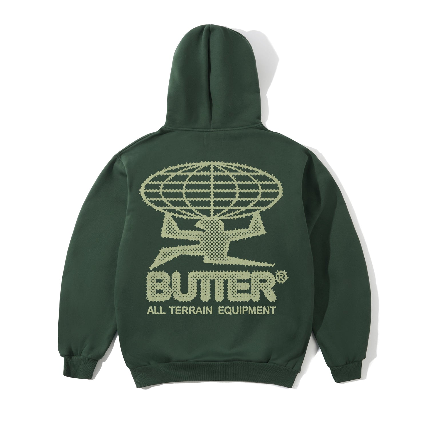 Terrain Pullover Hood, Dark Green