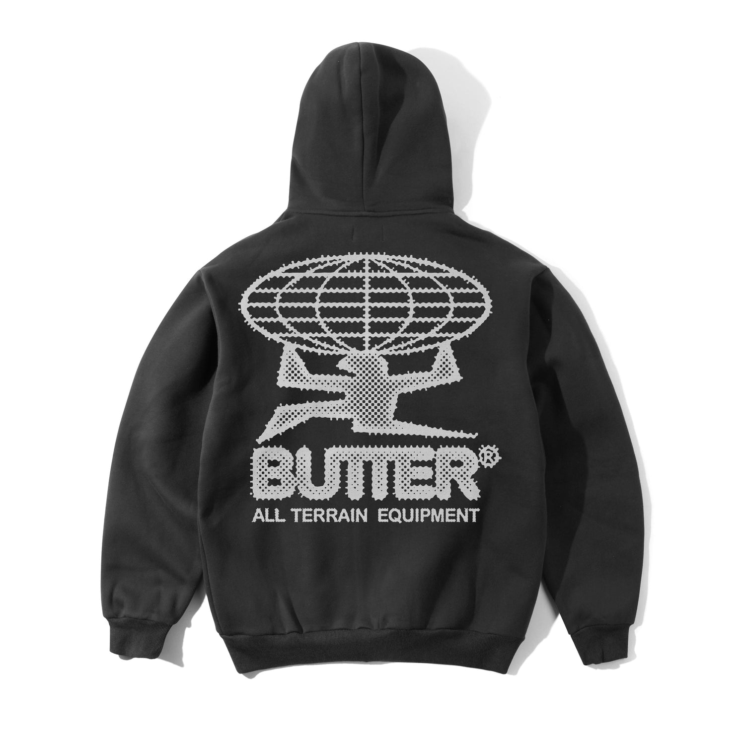 Terrain Pullover Hood, Washed Black