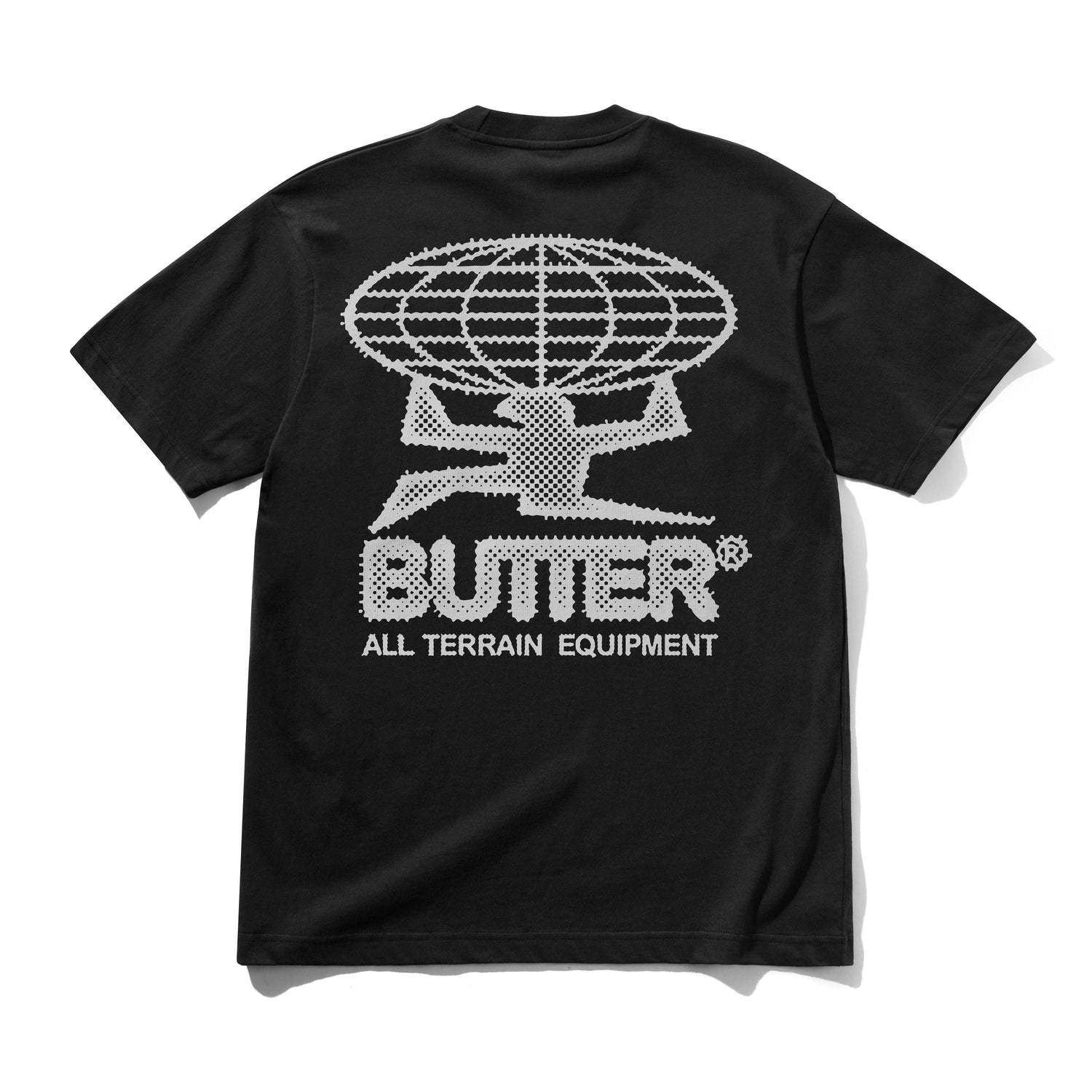Terrain Tee, Washed Black