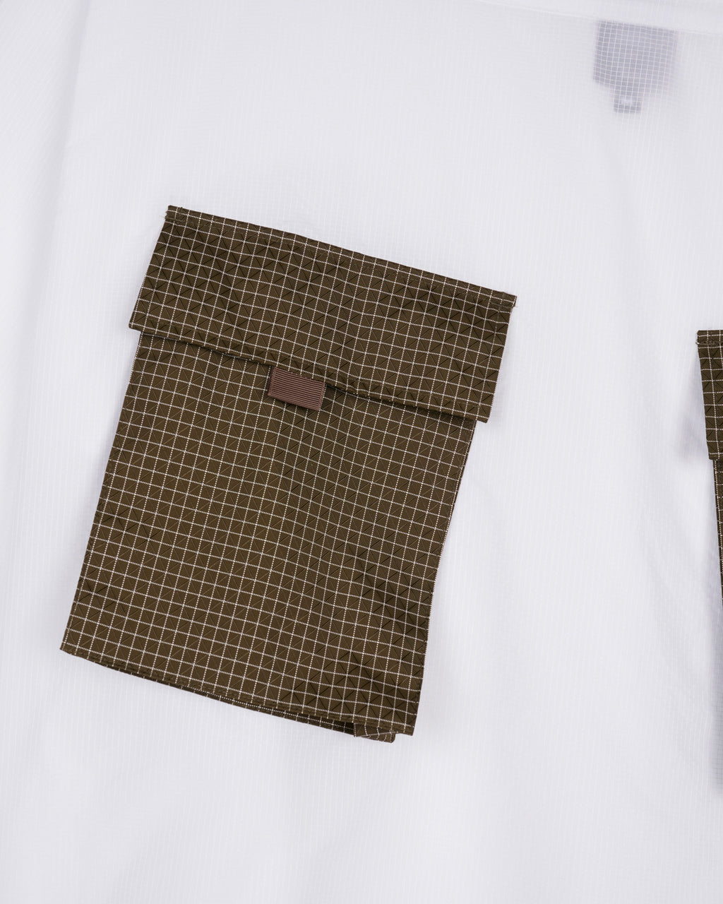 Translucent Military Smock, White