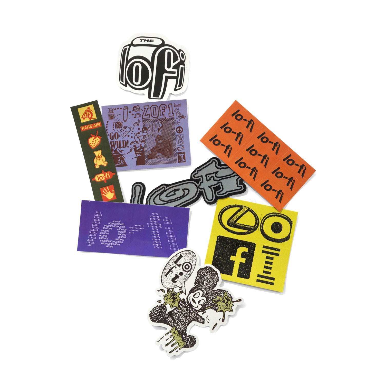 Trial By Chaos Sticker Pack, Multi