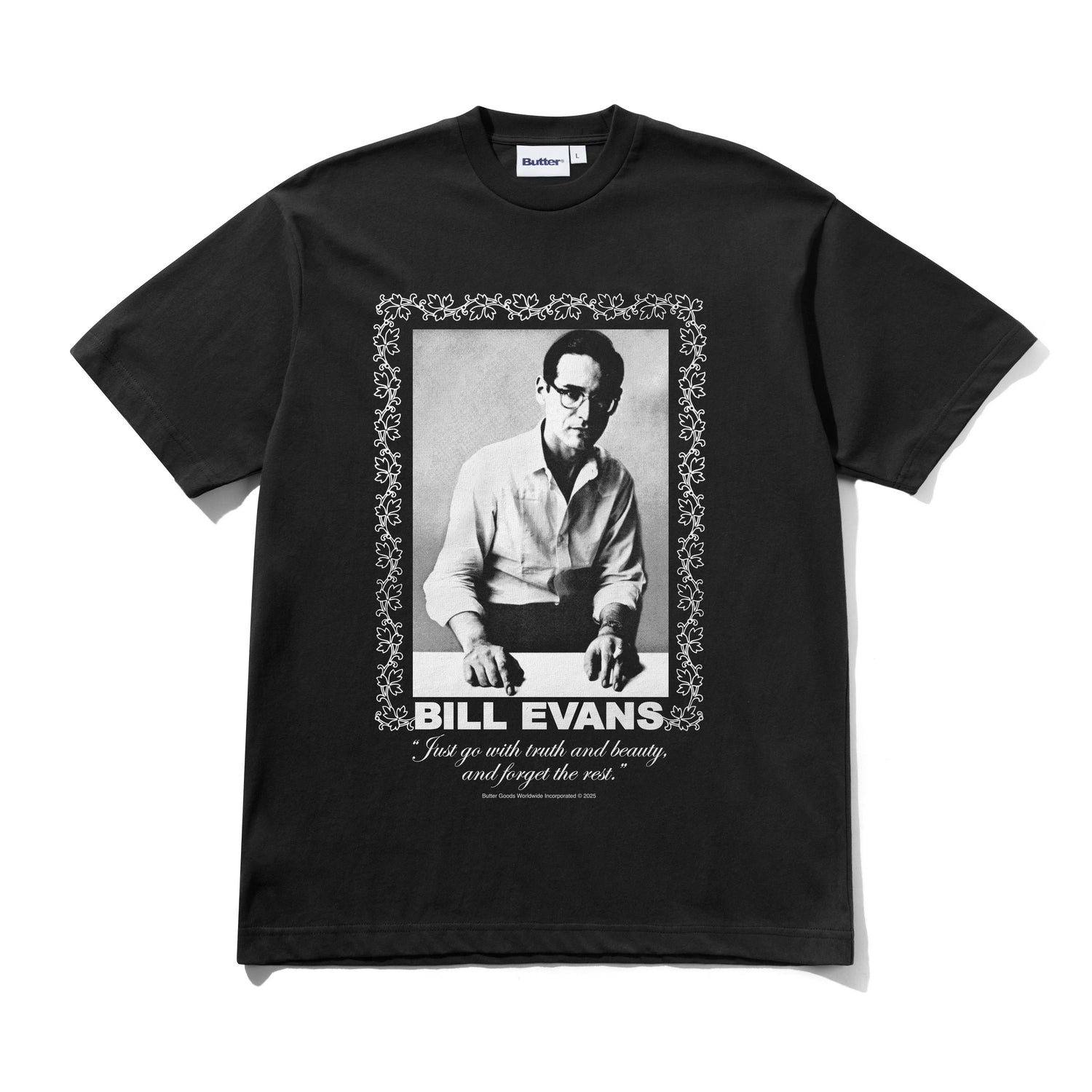Truth & Beauty Tee, Washed Black