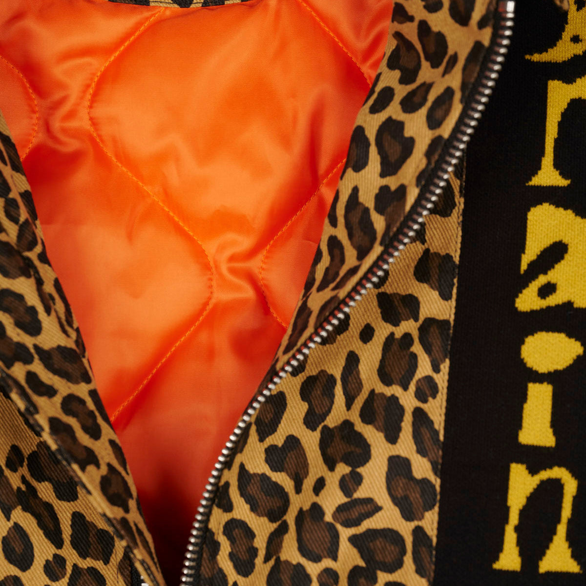 Twill Flight Jacket, Leopard