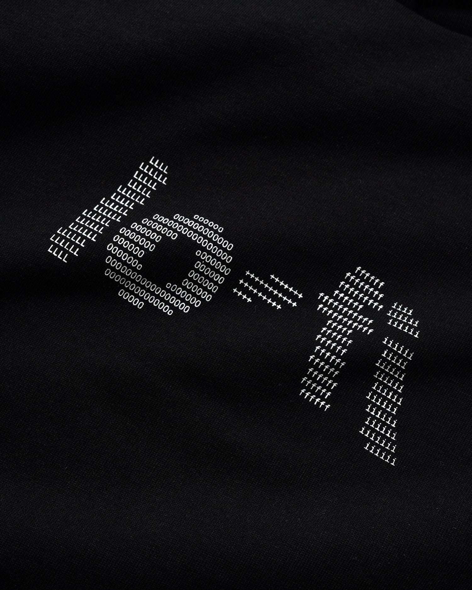 Type Logo Tee, Black