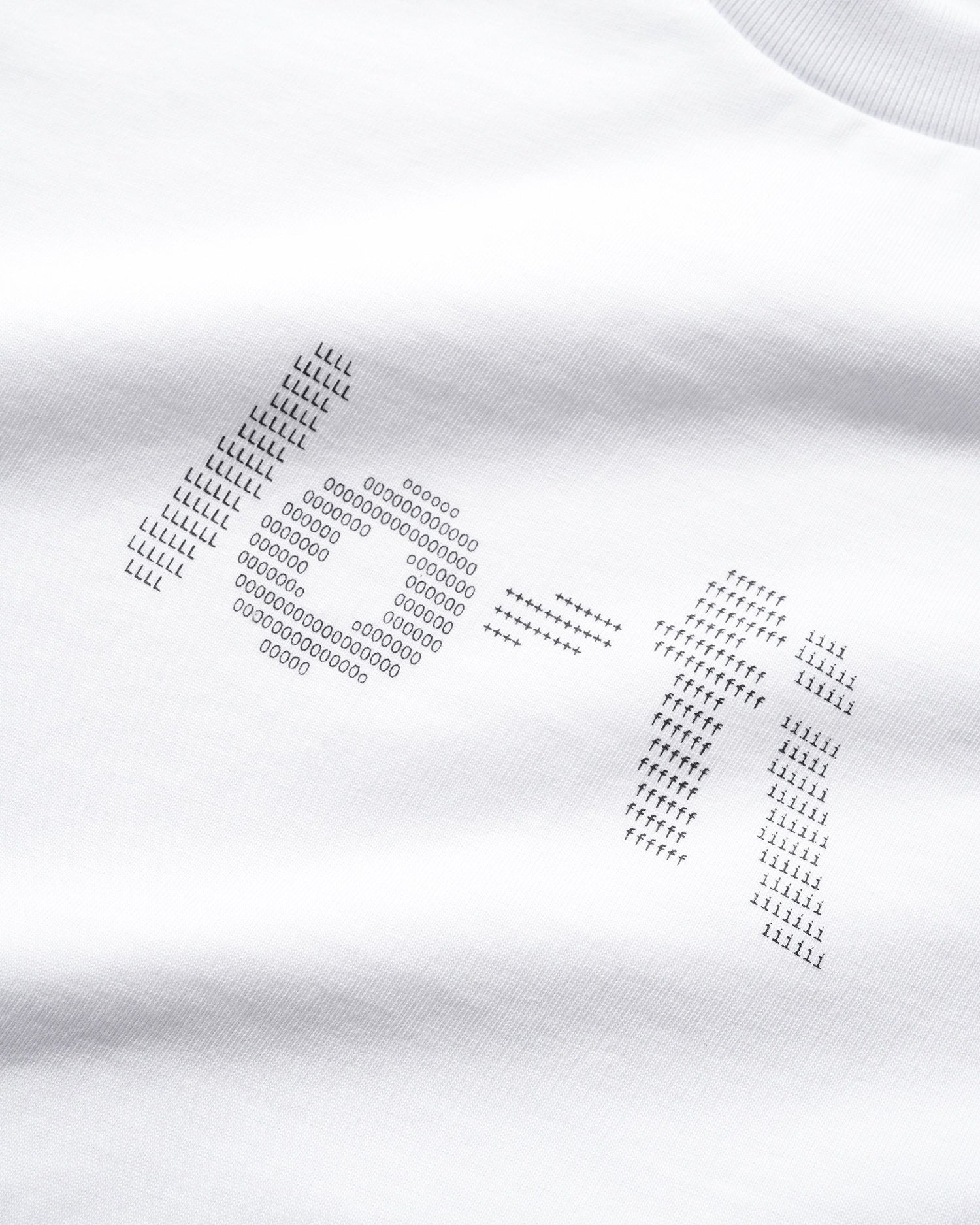 Type Logo Tee, White