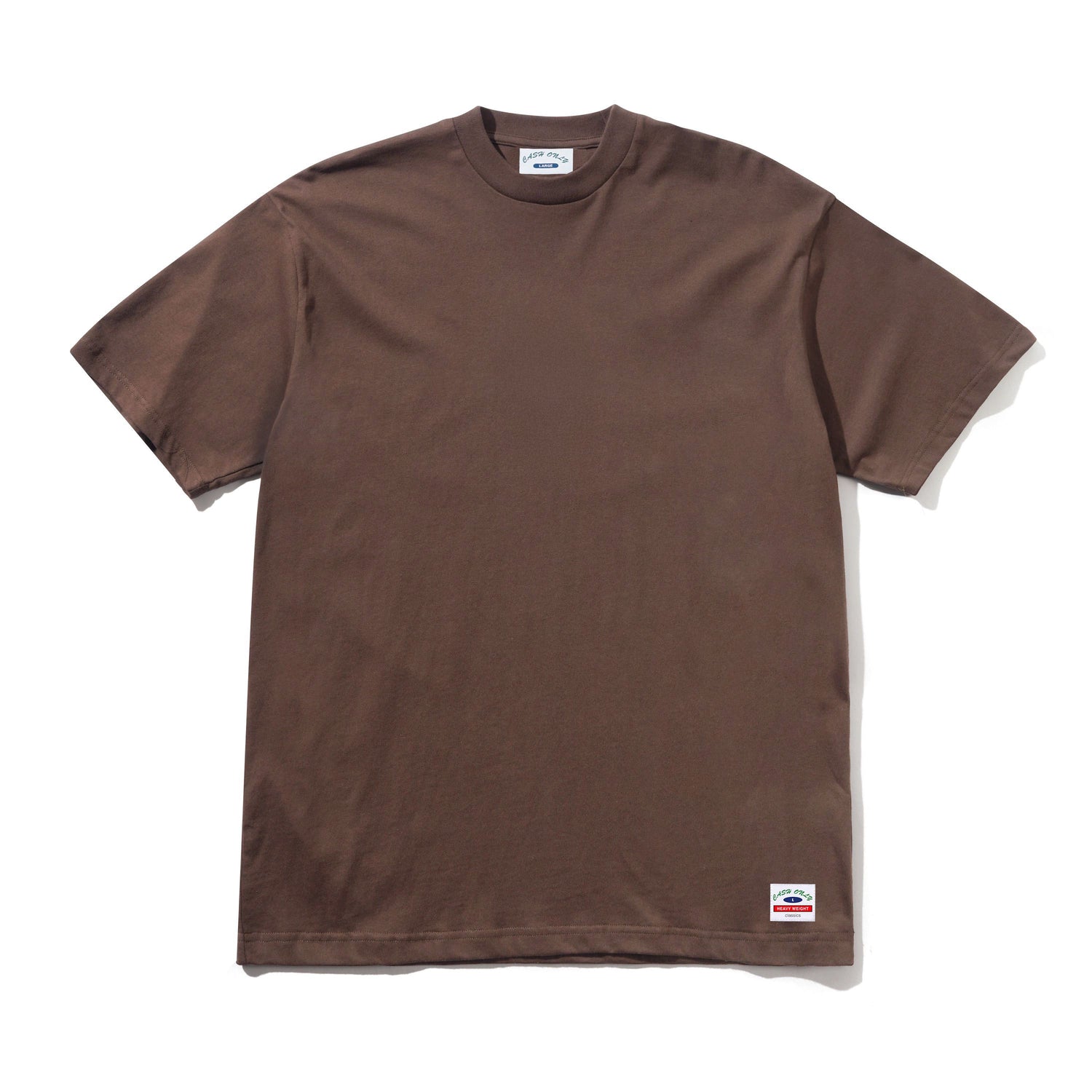 Ultra Heavy-Weight Basic Tee, Chocolate