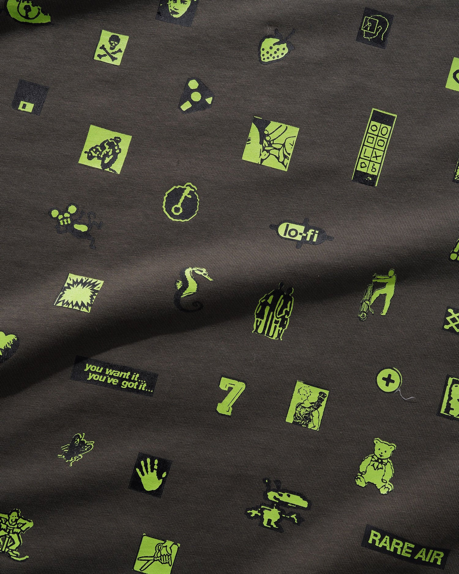 Want It Tee, Charcoal