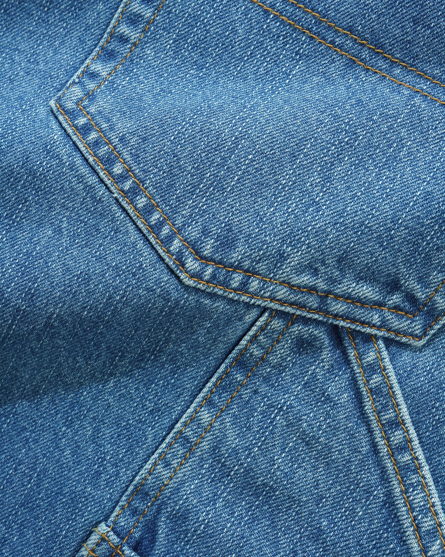 Weathergear Denim Shorts, Streaky Indigo