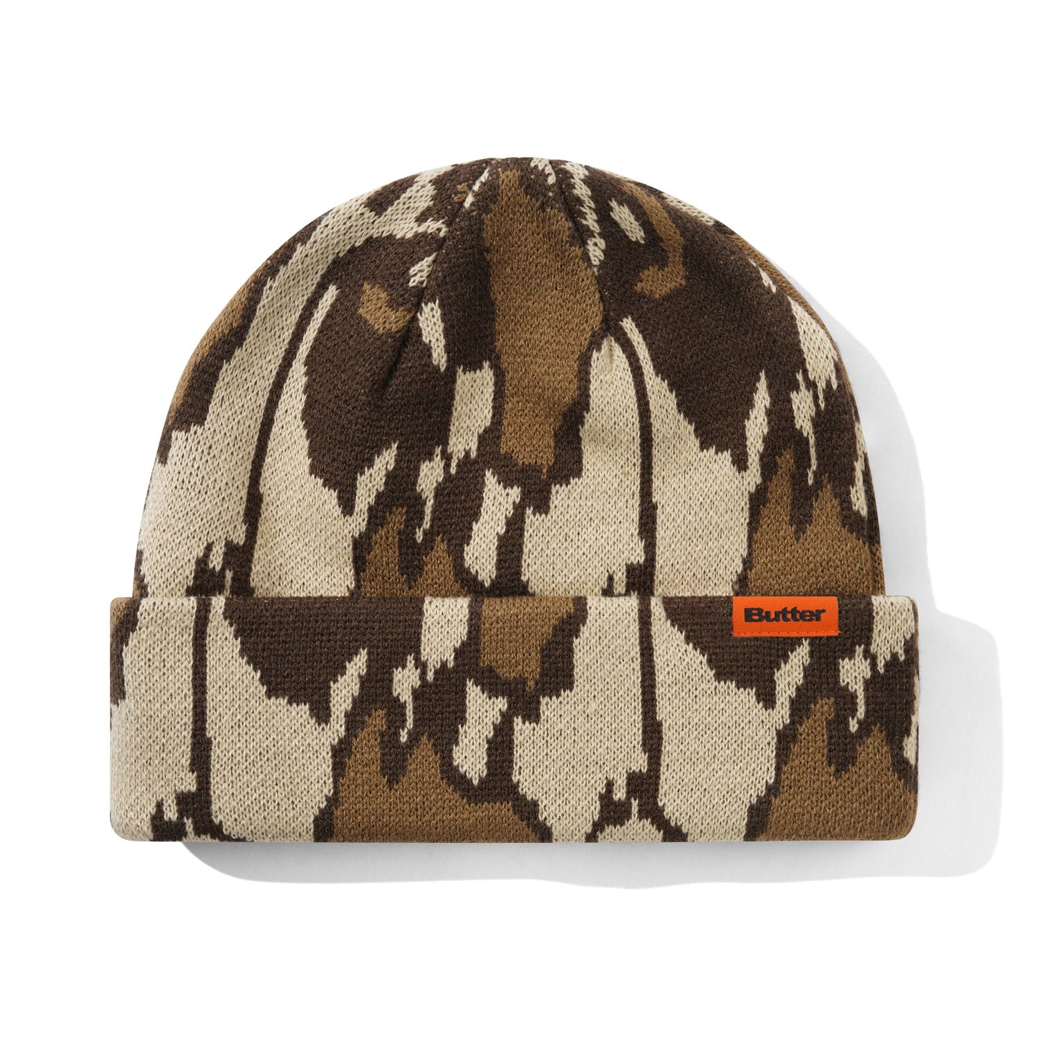 Wipeout Camo Beanie, Brown