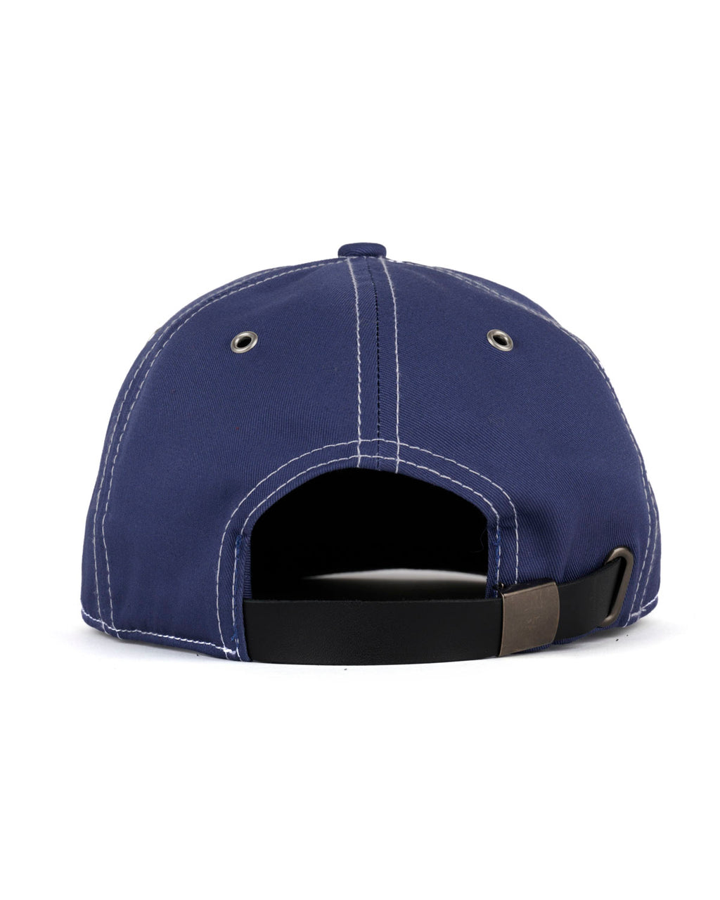 Wire Brim 6 Panel Hat, Slate Blue