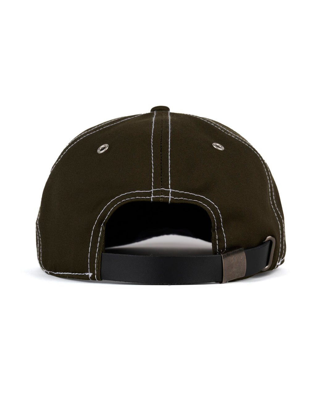 Wire Brim 6 Panel Hat, Forest Green