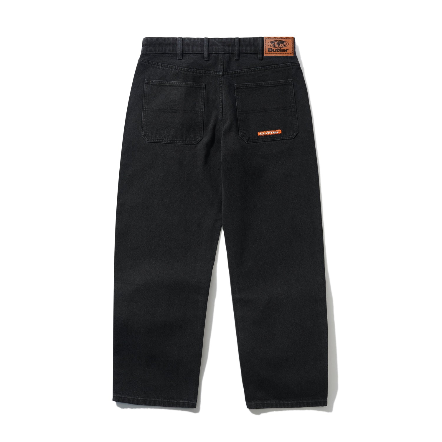 Witness Denim Jeans, Flat Black