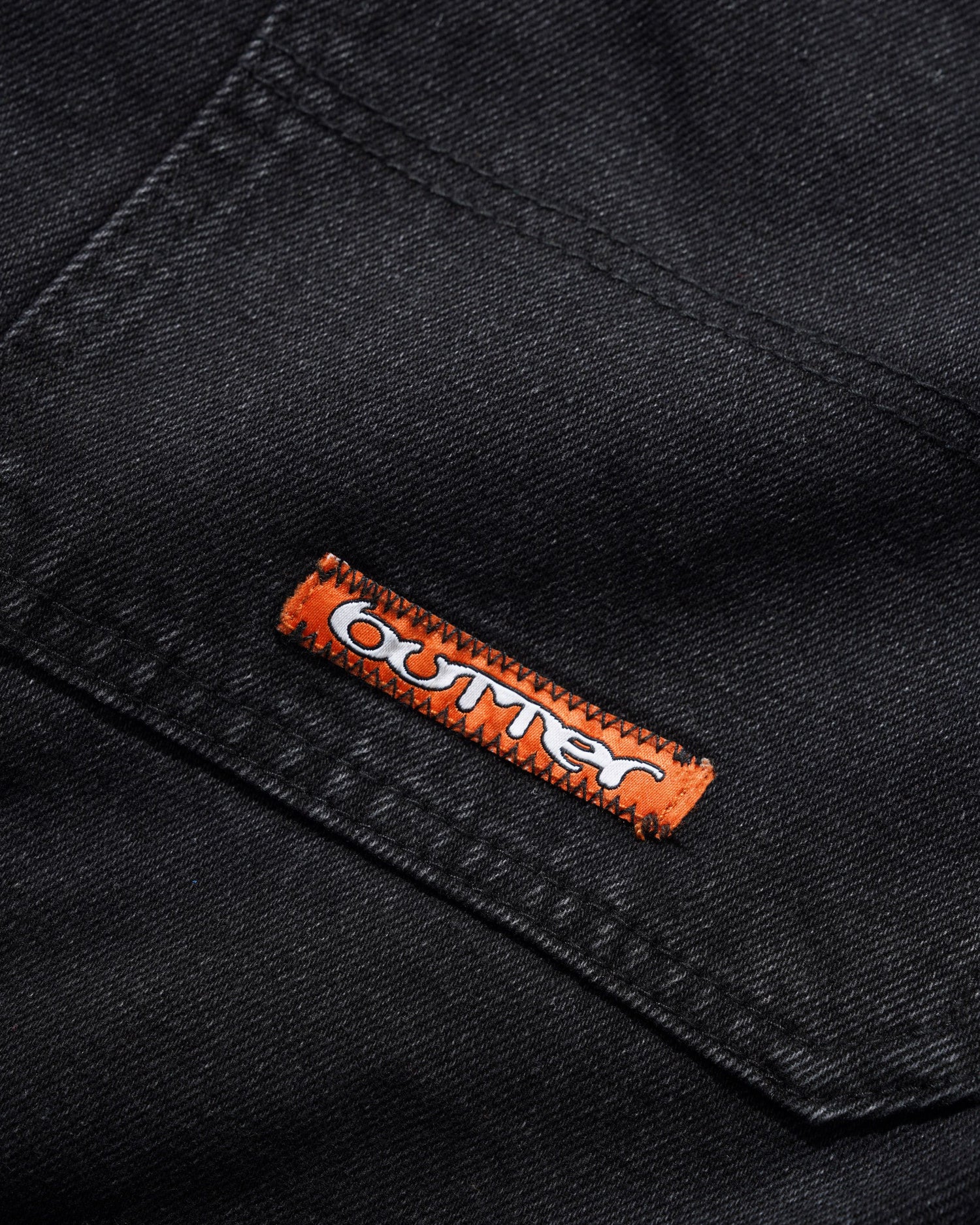 Witness Denim Jeans, Flat Black
