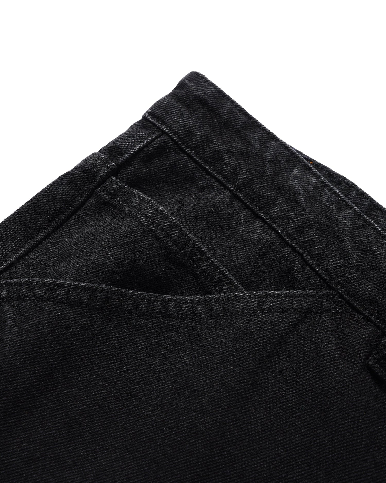 Witness Denim Jeans, Flat Black