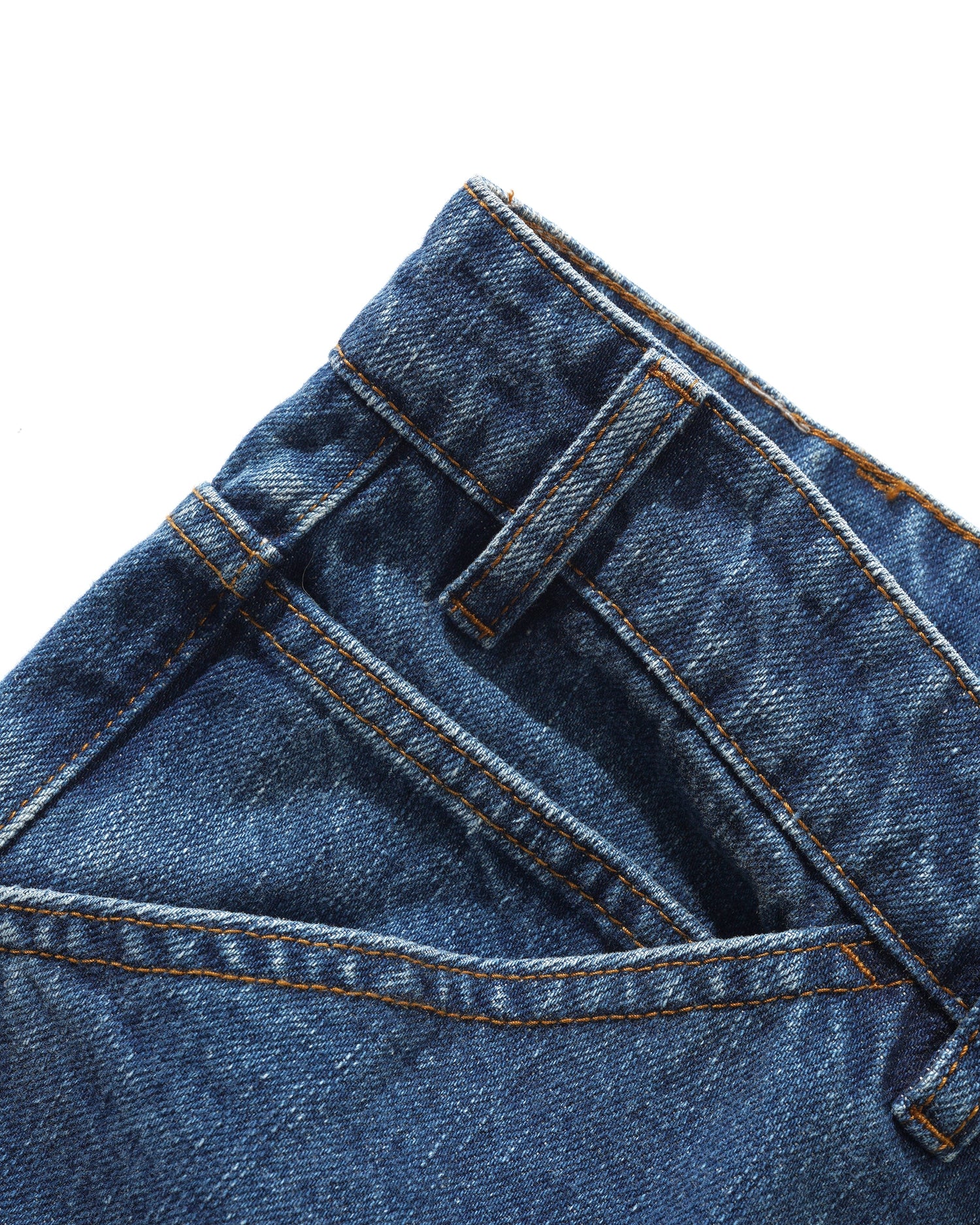 Witness Denim Jeans, Mid Indigo Slub