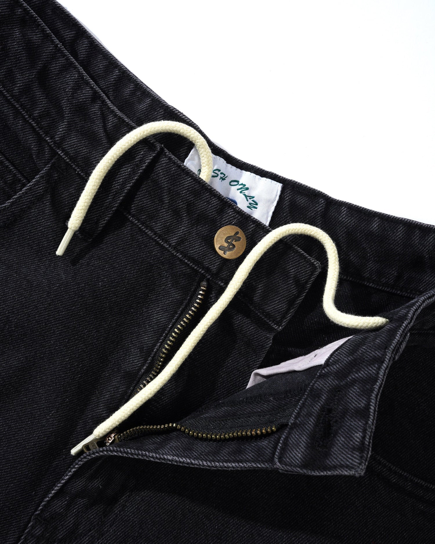 Aleka Cargo Jeans, Black