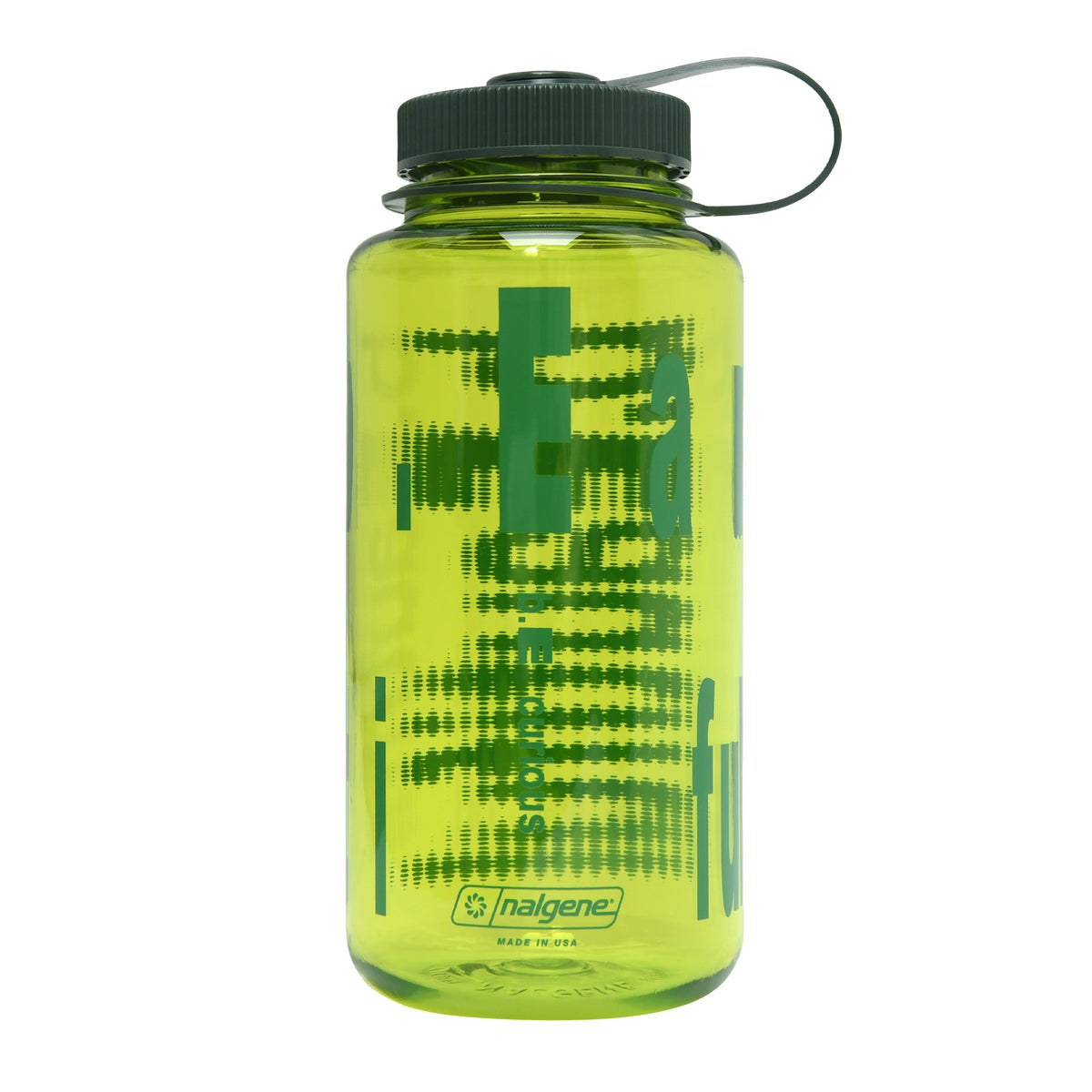 b.E Curious Nalgene Bottle, Spring Green