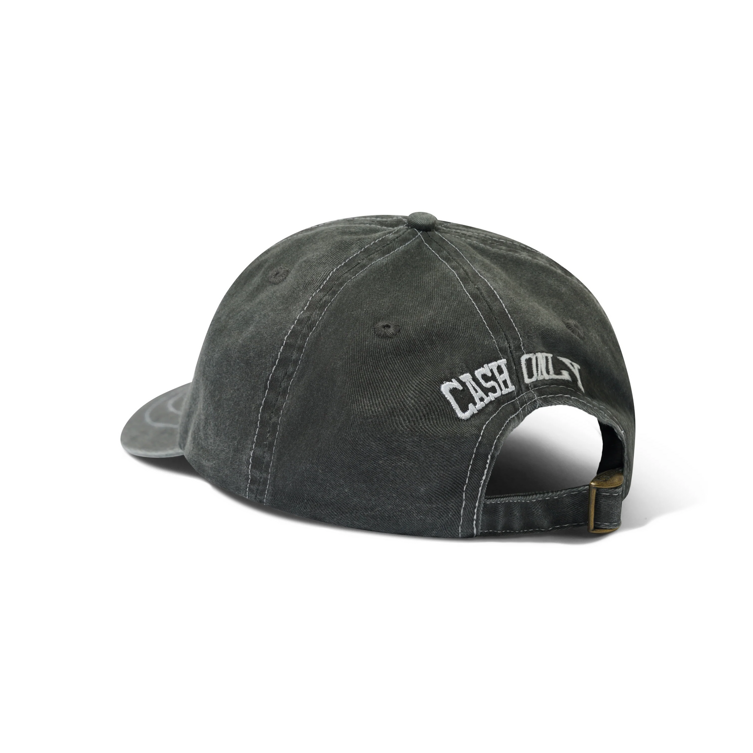 Campus 6 Panel Cap, Black