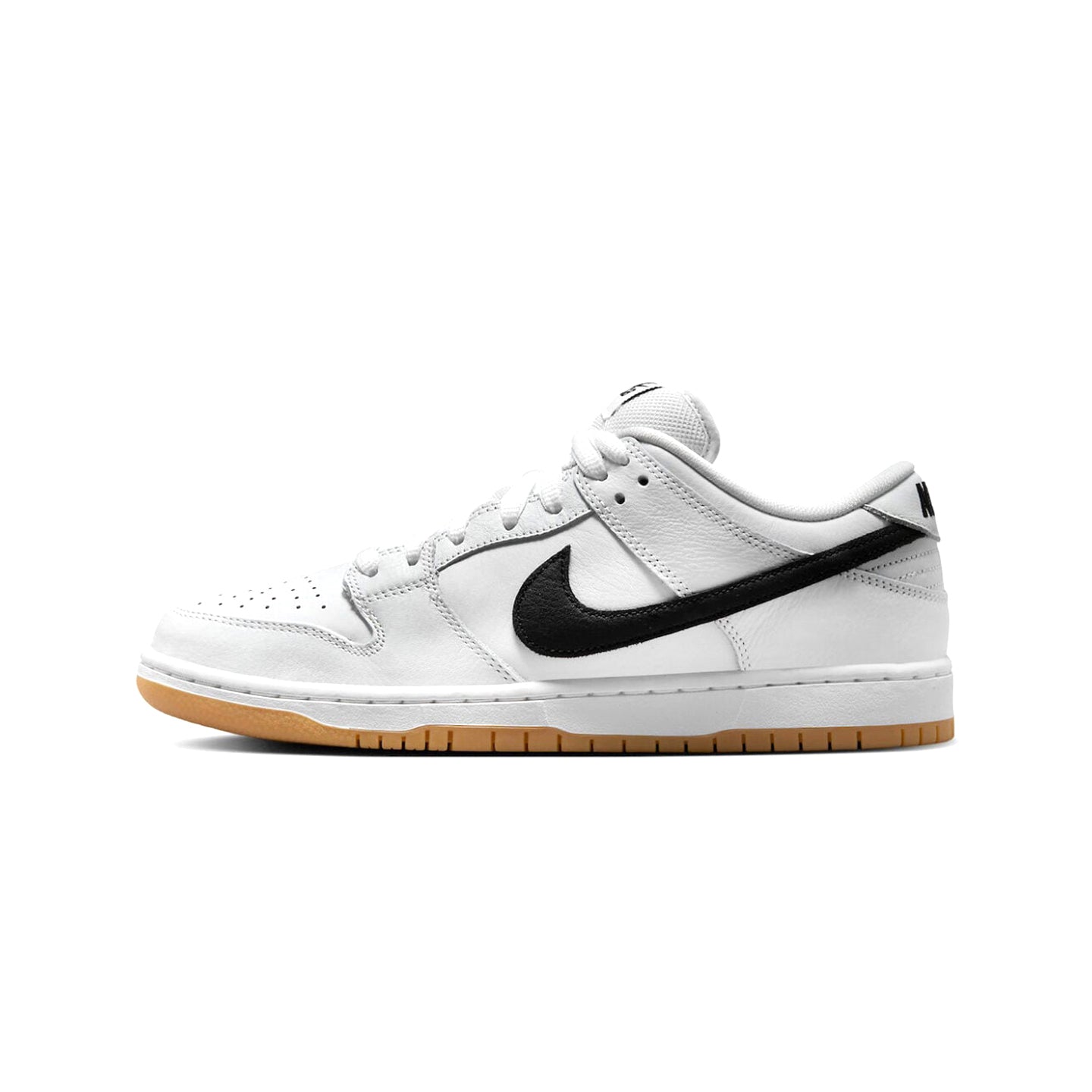 Dunk Low 'White Gum', White / Black