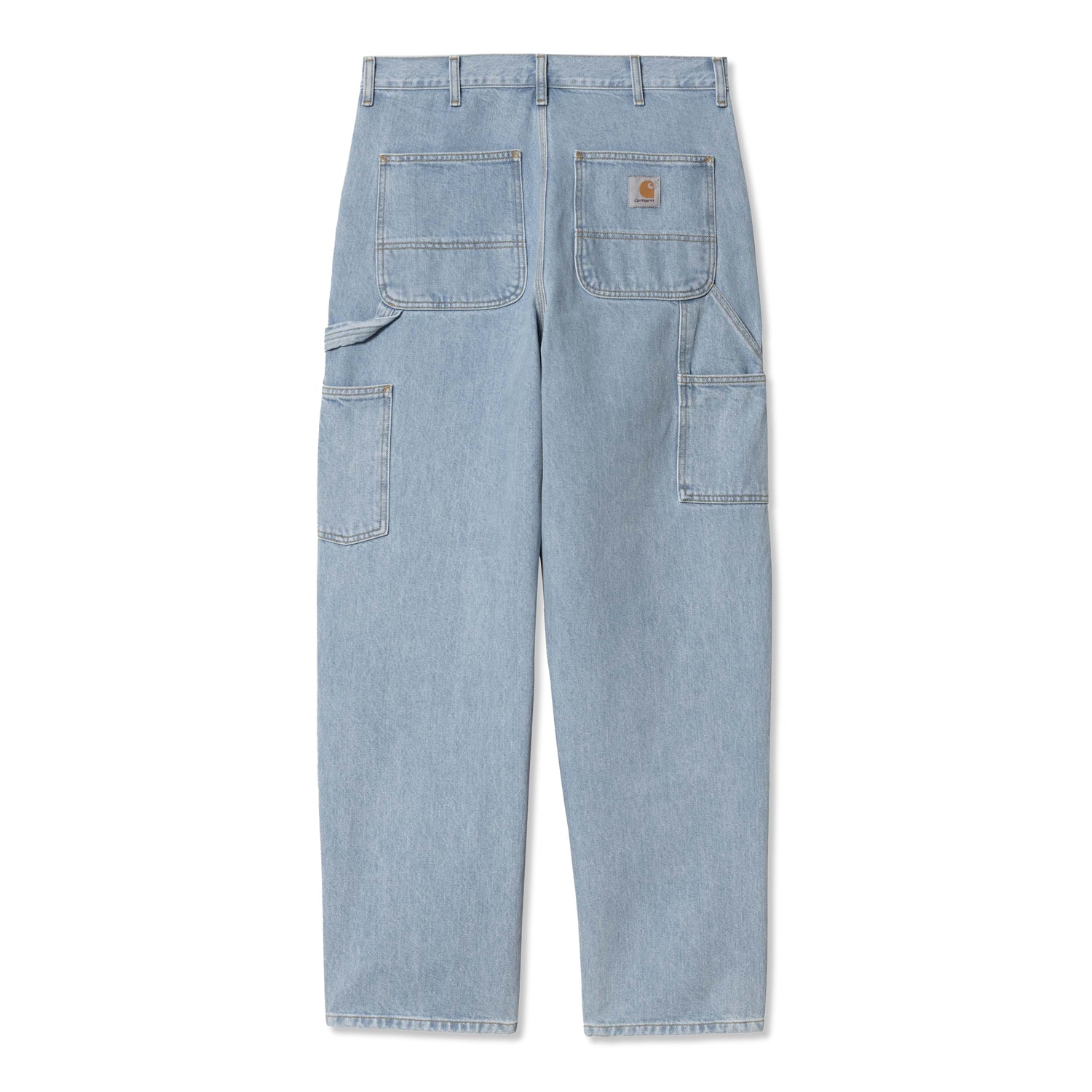 Double Knee Pant, Stone Bleached Blue
