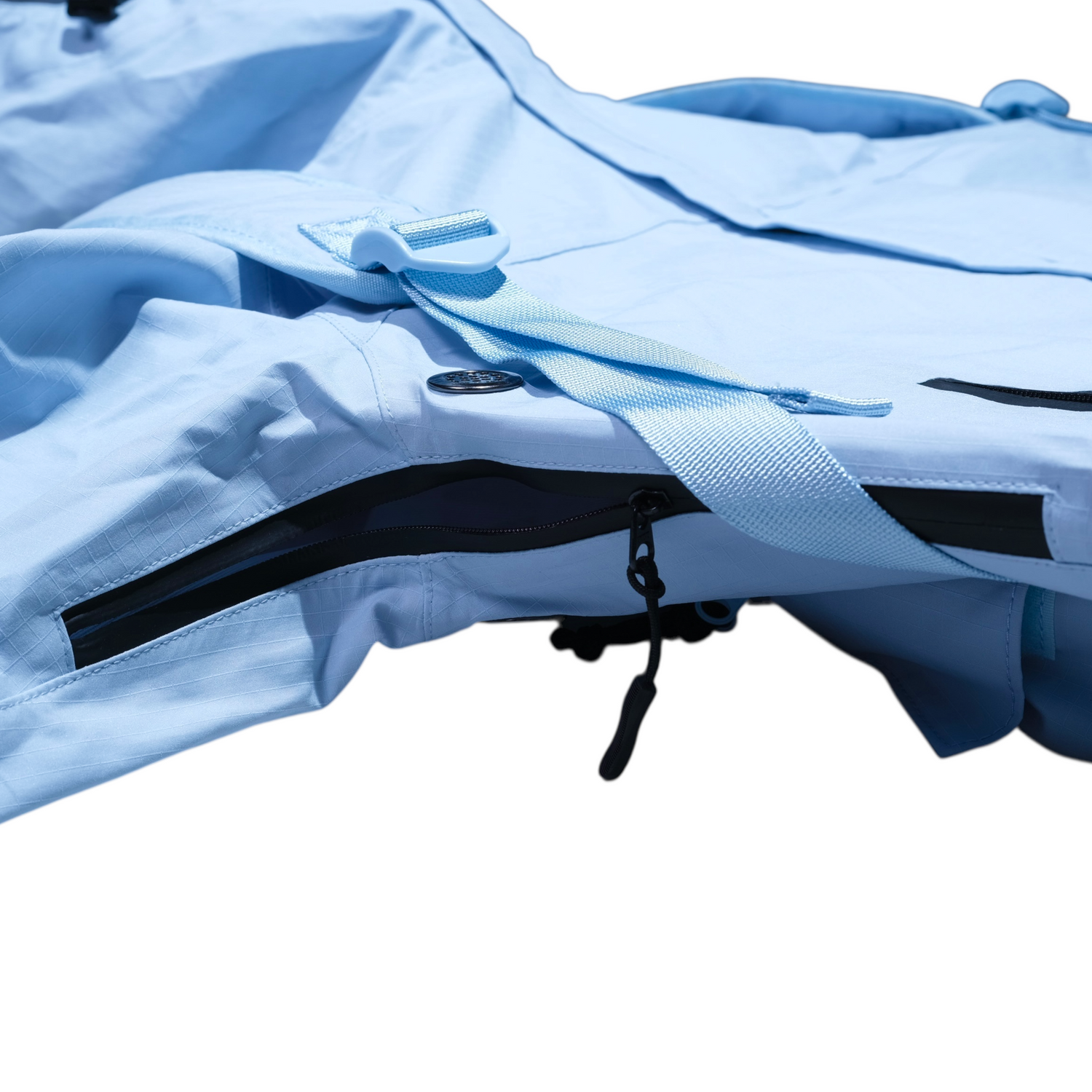 Book-bag Rain Jacket, Blue