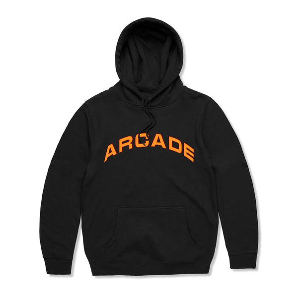 Arcade New Arch Pullover Hood, Black