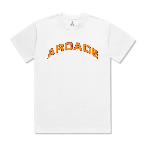 Arcade New Arch Tee, White