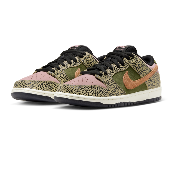 Nike SB Nike SB Dunk Low Pro x Arts-Rec Skateshop, Rust Pink / Rough Green