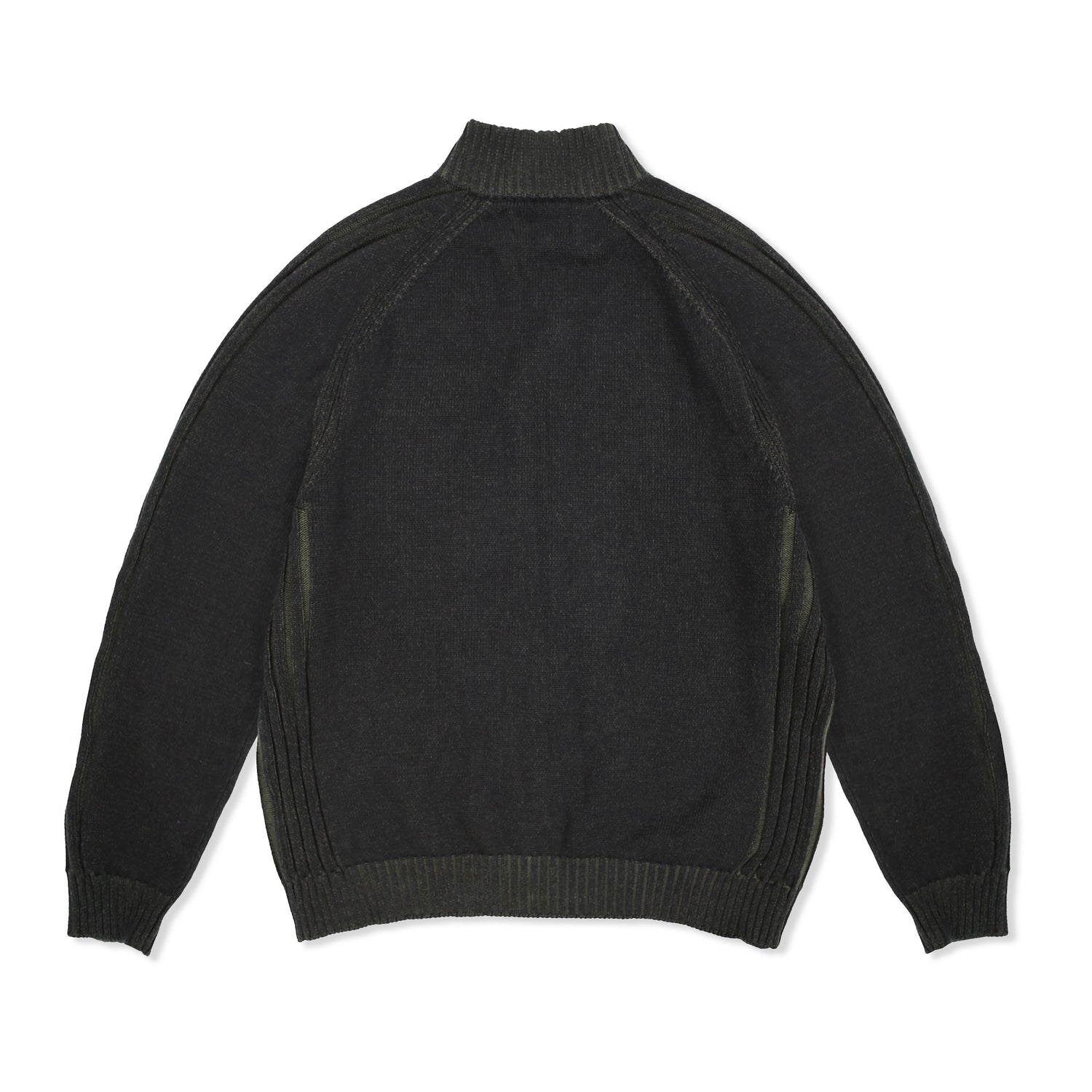 Heathered Phantasy Full Zip, Black / Green