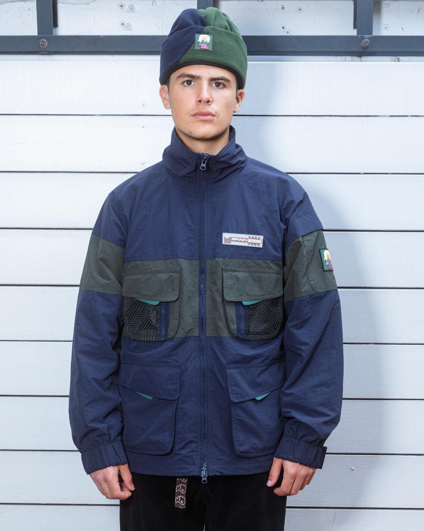 Paneled Snow Jacket, Navy