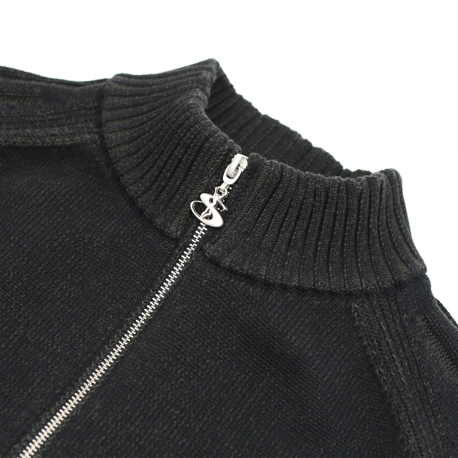 Heathered Phantasy Full Zip, Black / Green