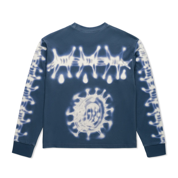 Fox Racing Fox Lab Airbrushed L/S Tee, Blue