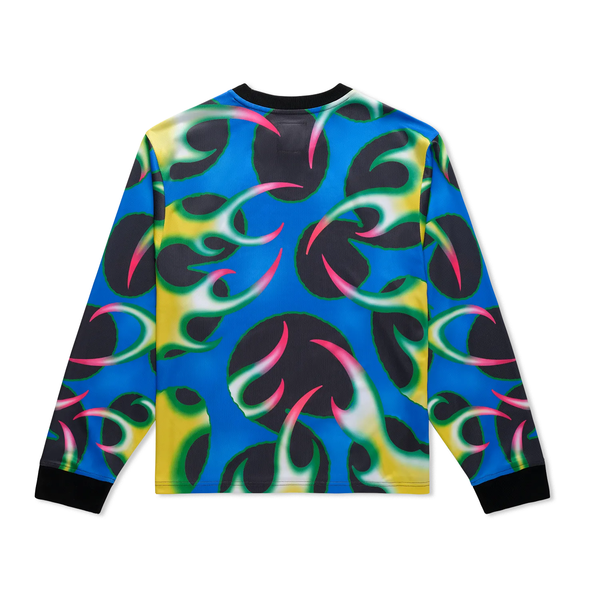 Fox Racing Fox Lab Quasi Flame Jersey, Blue