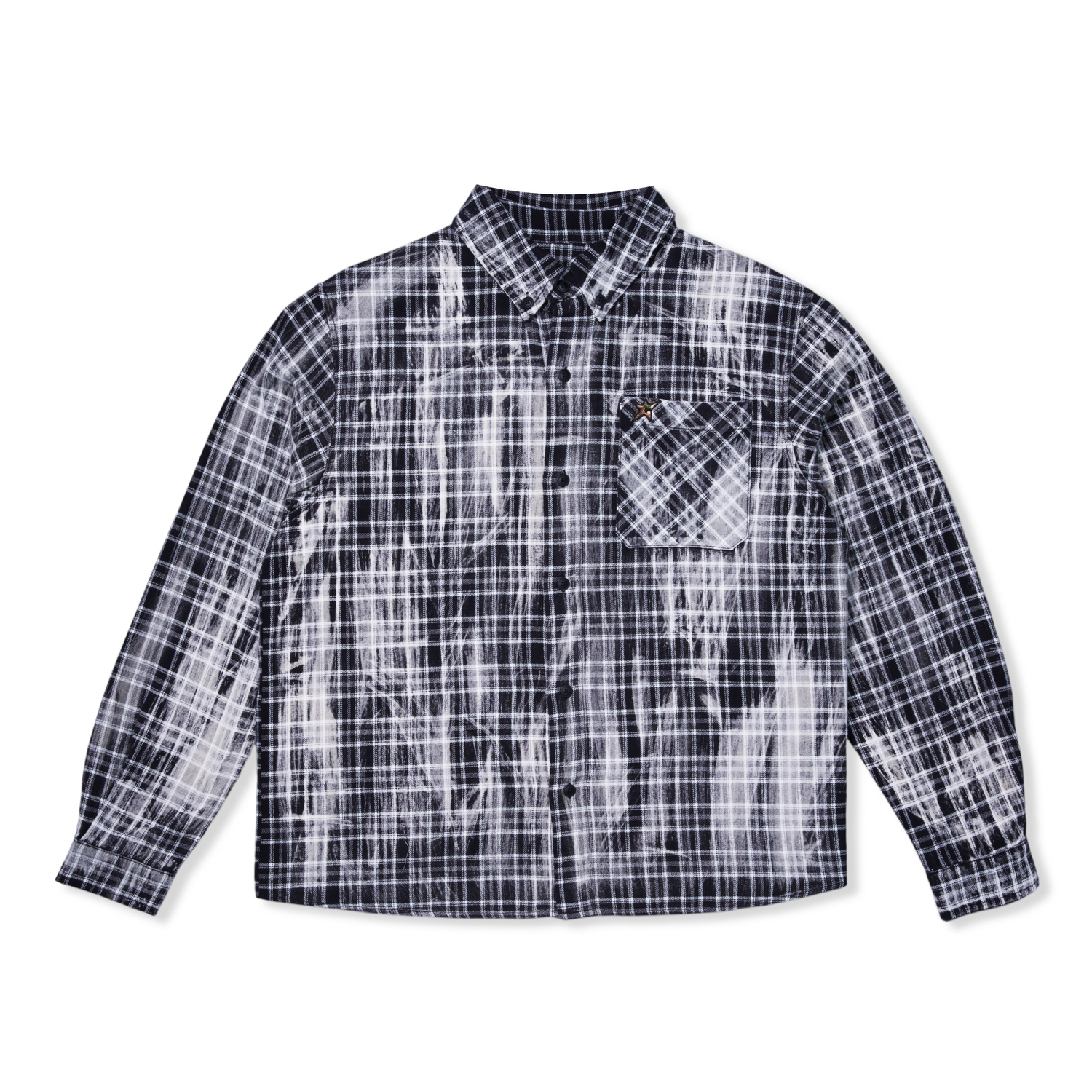 Bleached Flannel, Black