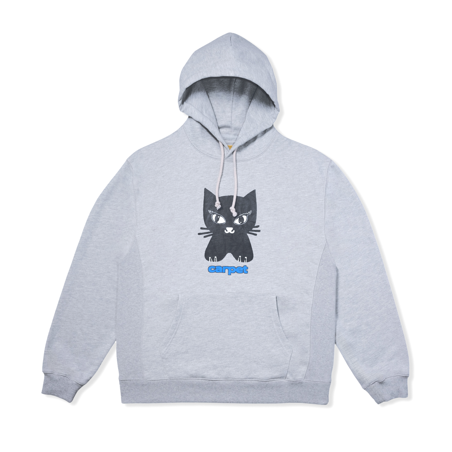 Cat Pullover Hood, Heather Grey