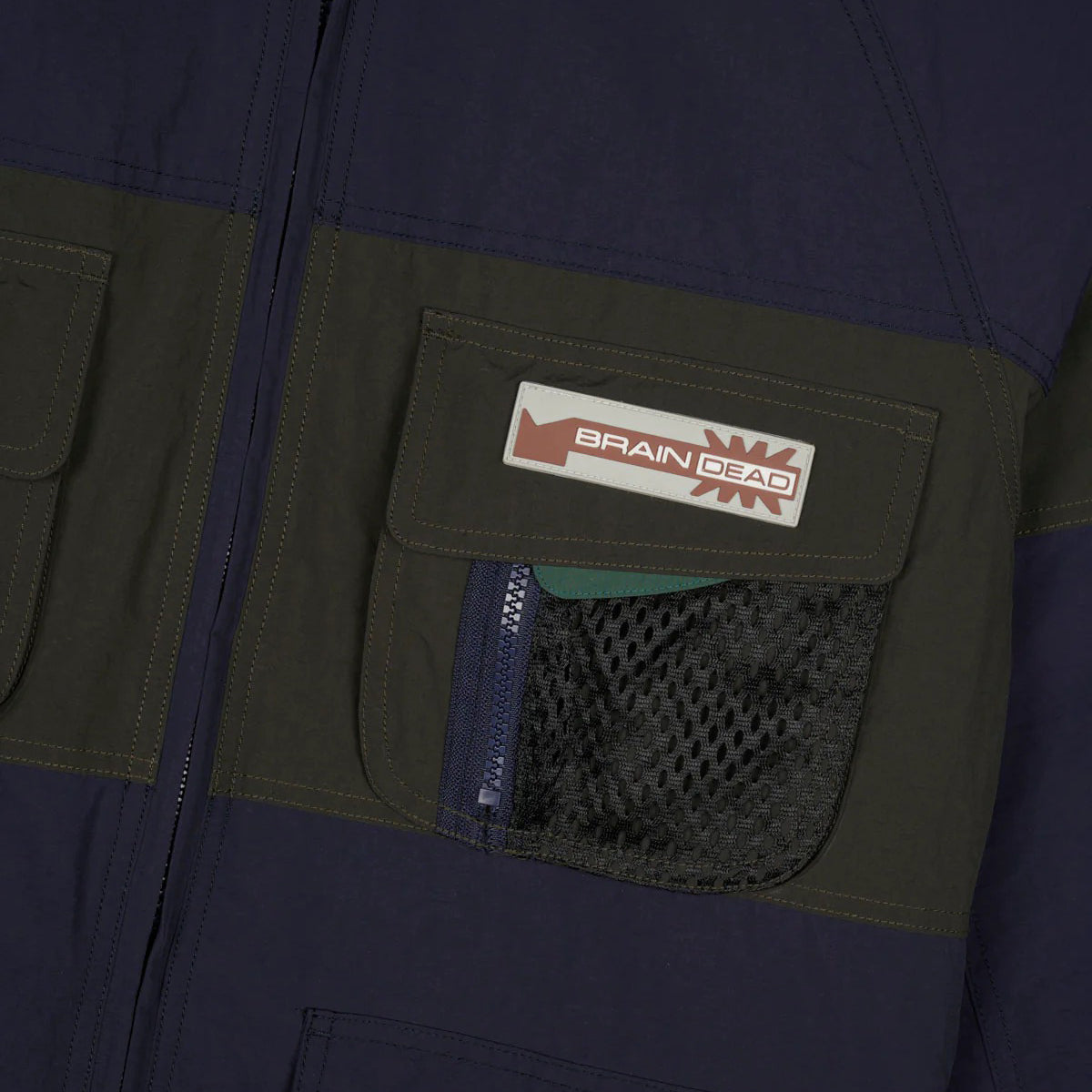 Paneled Snow Jacket, Navy