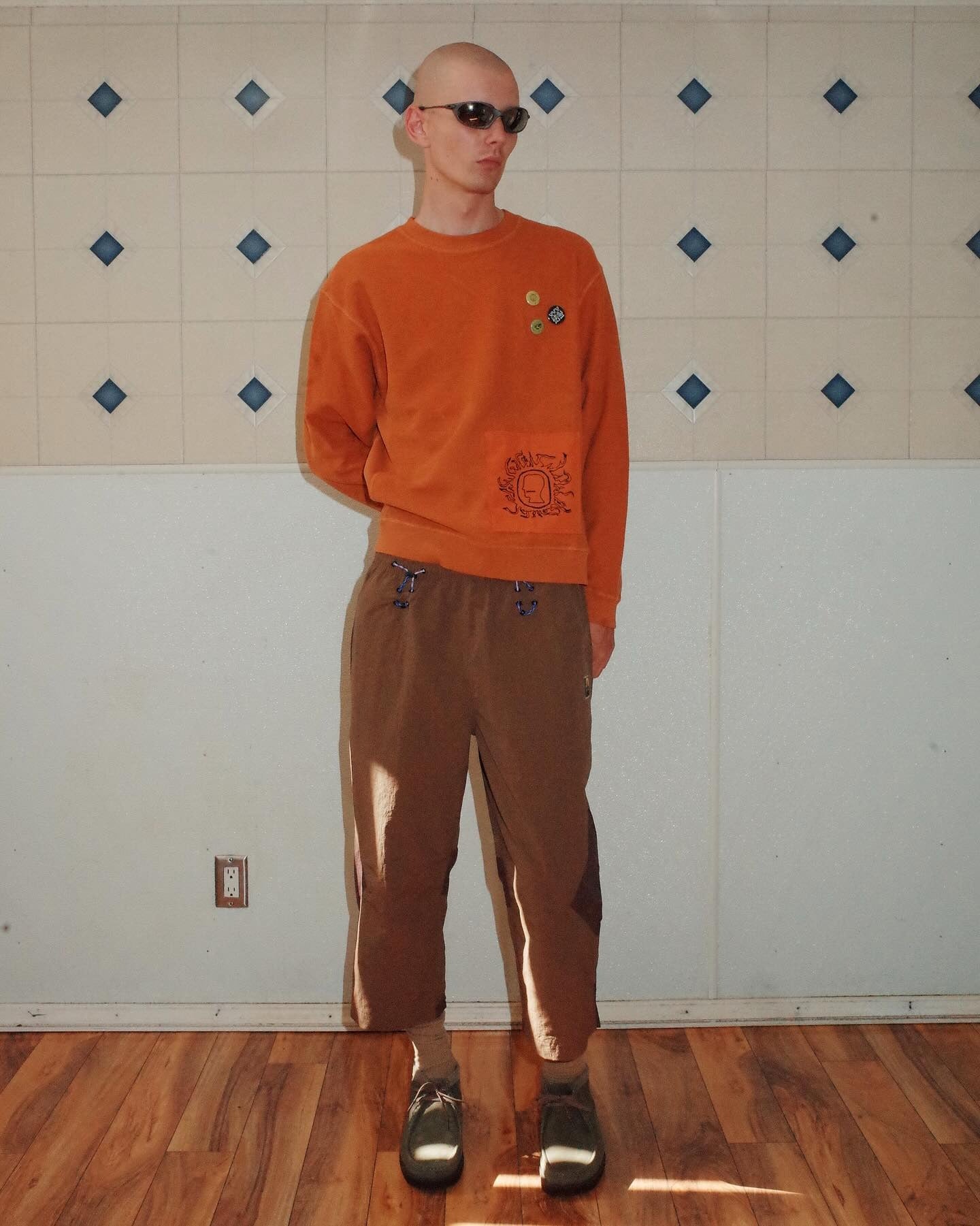 Gargoyle Crewneck, Light Brown