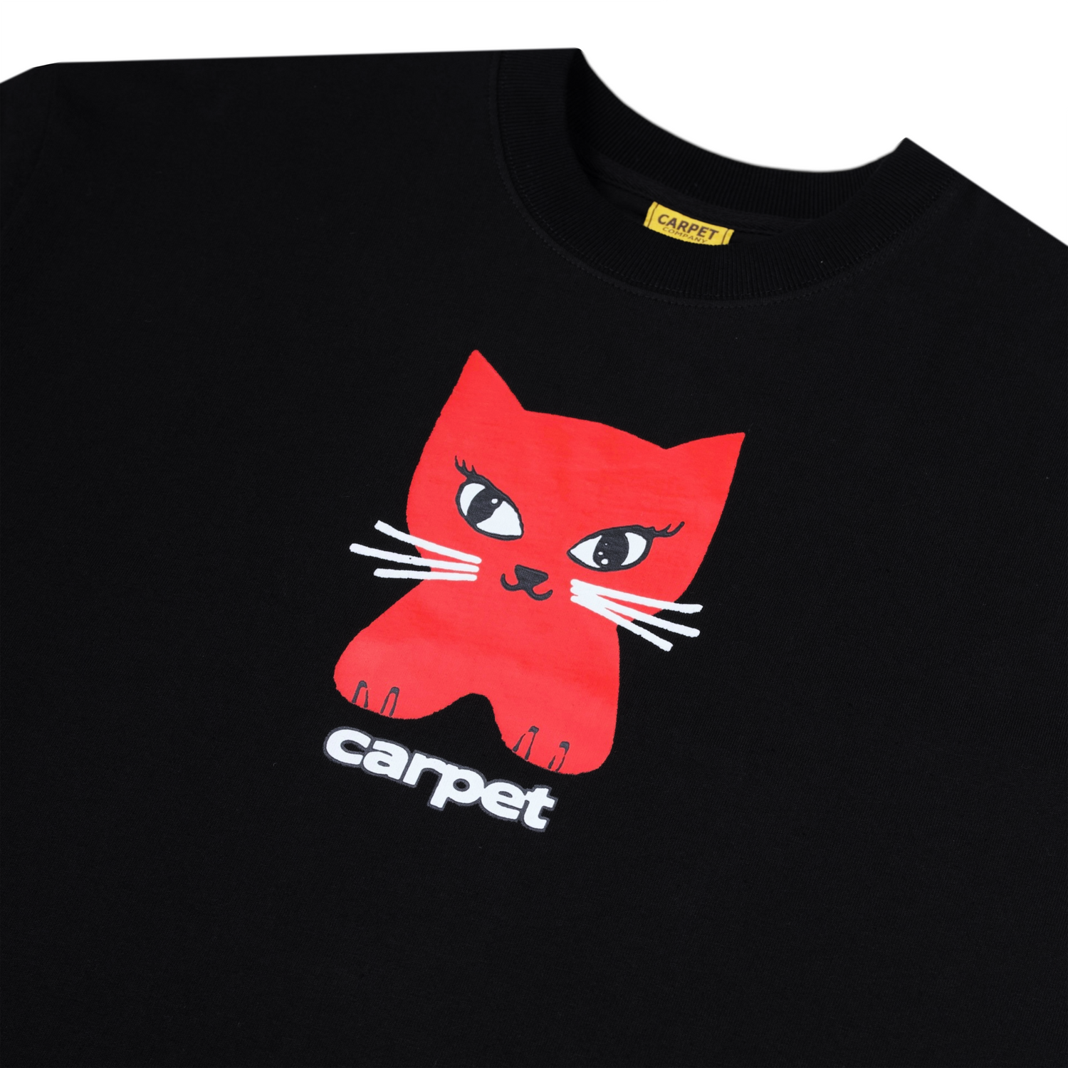 Cat Tee, Black
