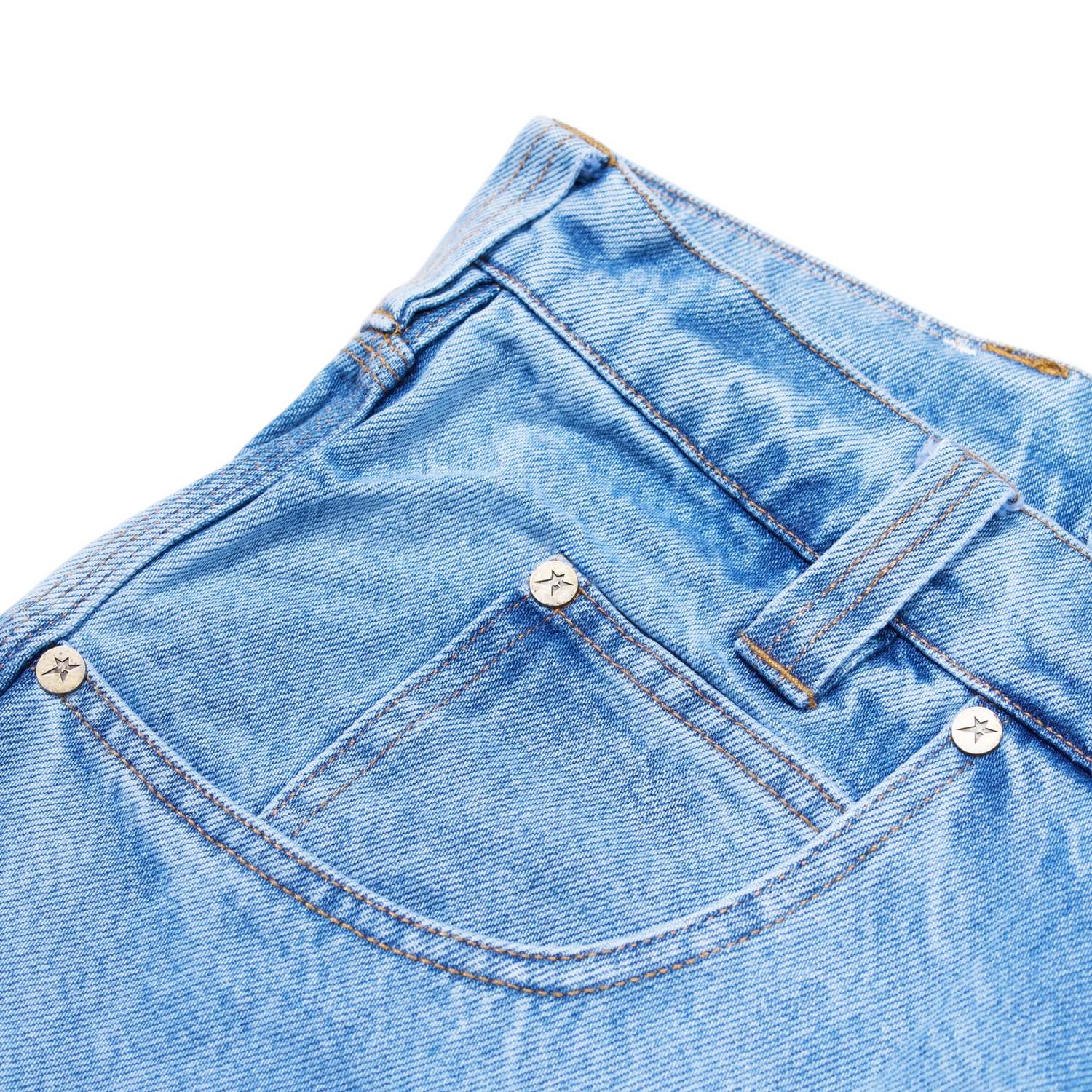 C-Star Flag Denim Jeans, Blue