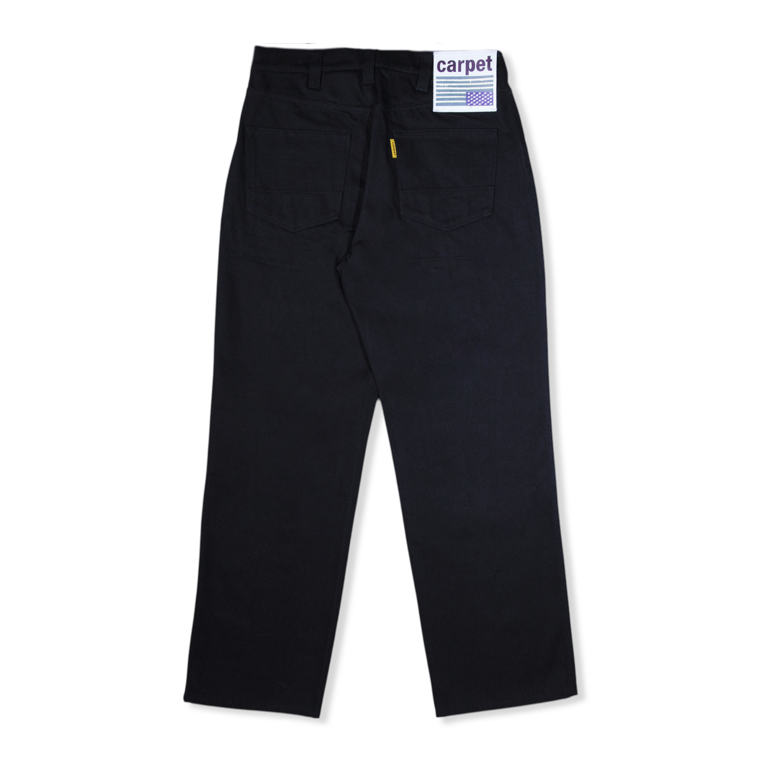 C-Star Flag Denim Jeans, Black