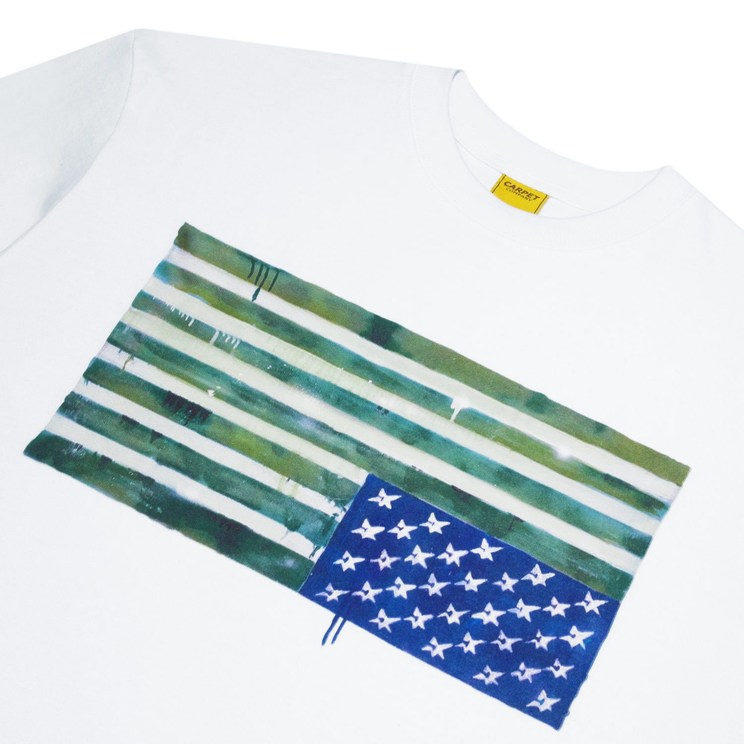 C-Star Flag Tee, White