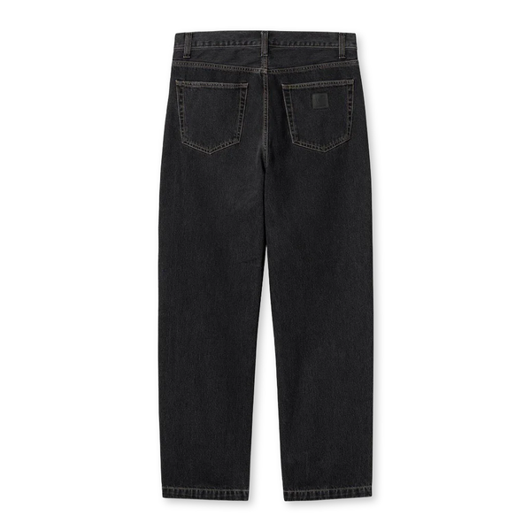 Carhartt WIP Aaron Pant, Black Stone Washed
