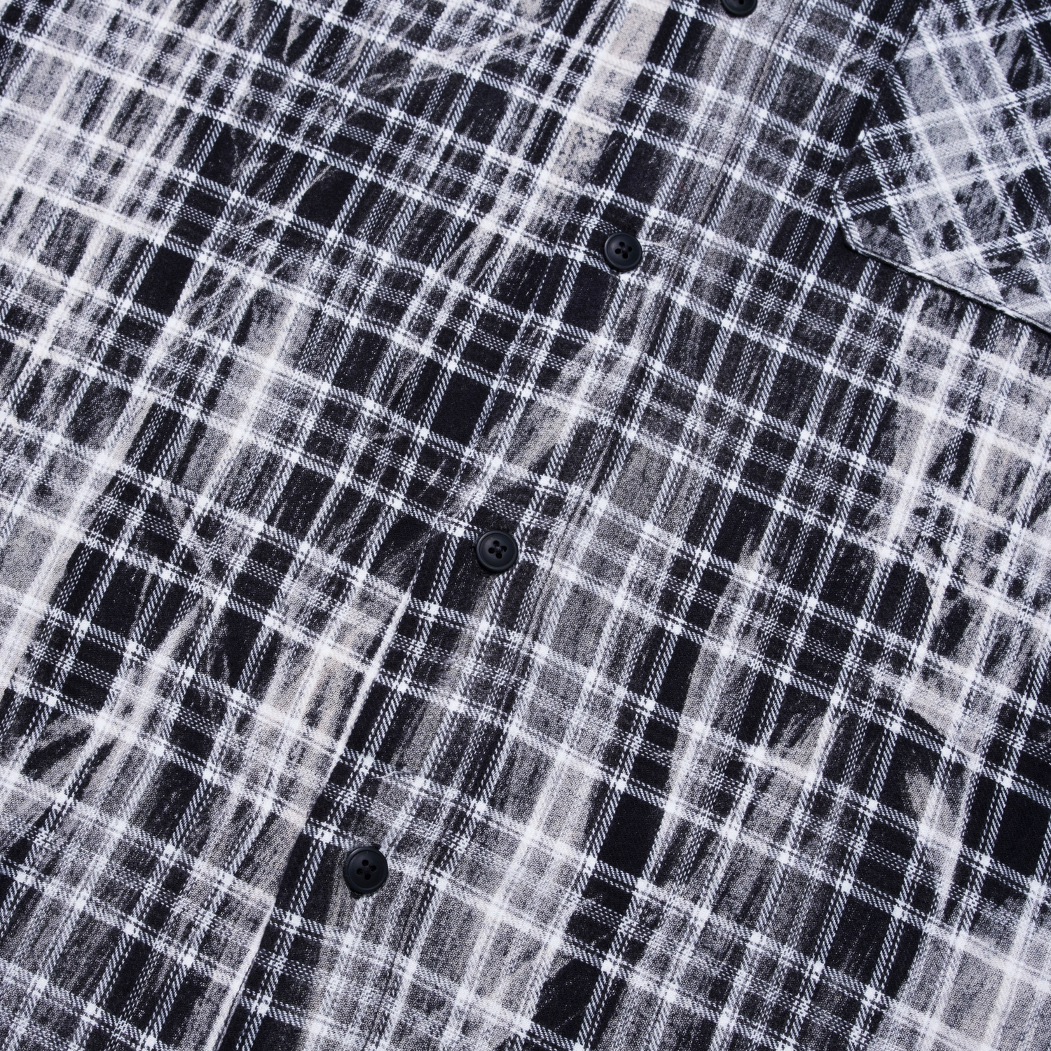 Bleached Flannel, Black